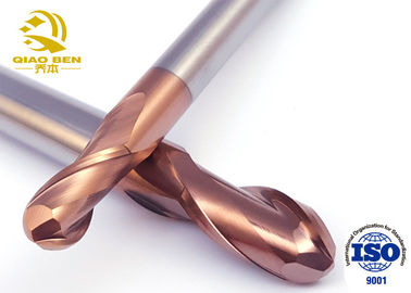 Tungsten Carbide Roughing End Mills Ball End Mill Cutter NACO Coating