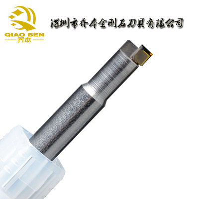 HRC45 Chamfer Monocrystal Diamond Cutting Tools Cnc Lathe Mcd Insert Turning