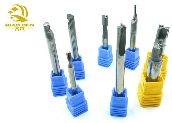 Precision 1 Flute 120° Helix PCD Carbide Milling Cutter