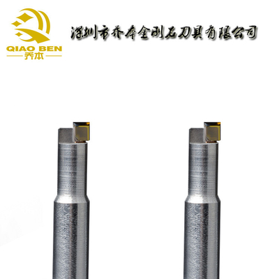 HRC45 Chamfer Monocrystal Diamond Cutting Tools Cnc Lathe Mcd Insert Turning